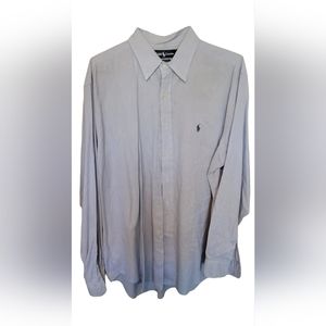 Reg $110 Ralph Lauren Men’s Yarmouth Button Down Shirt Size 17 / 33
